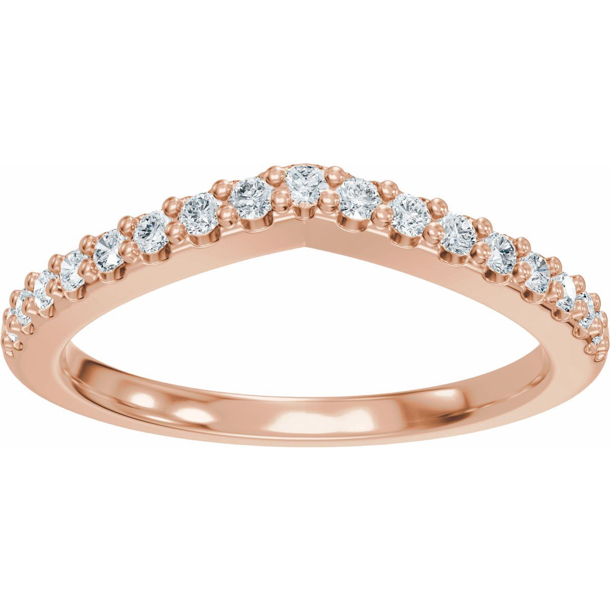 Accented Engagement Ring or Band