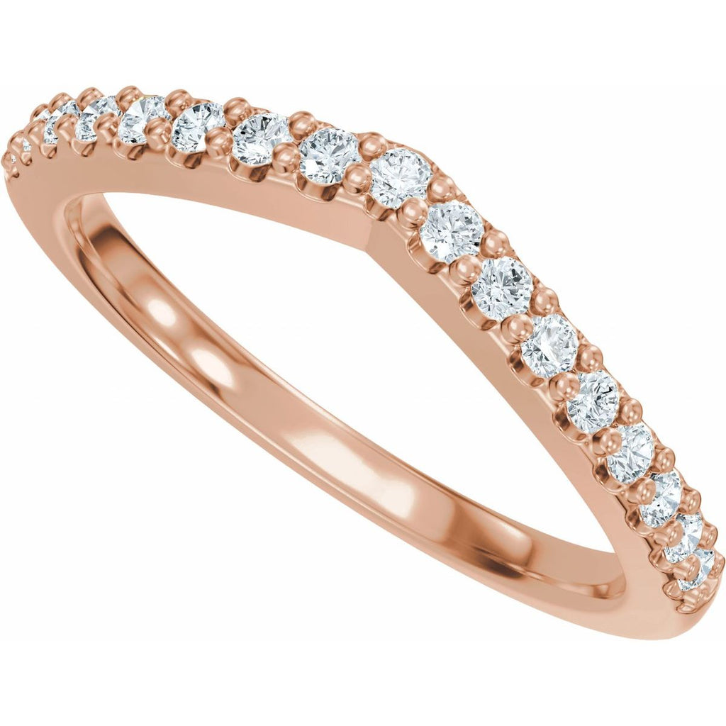 Accented Engagement Ring or Band