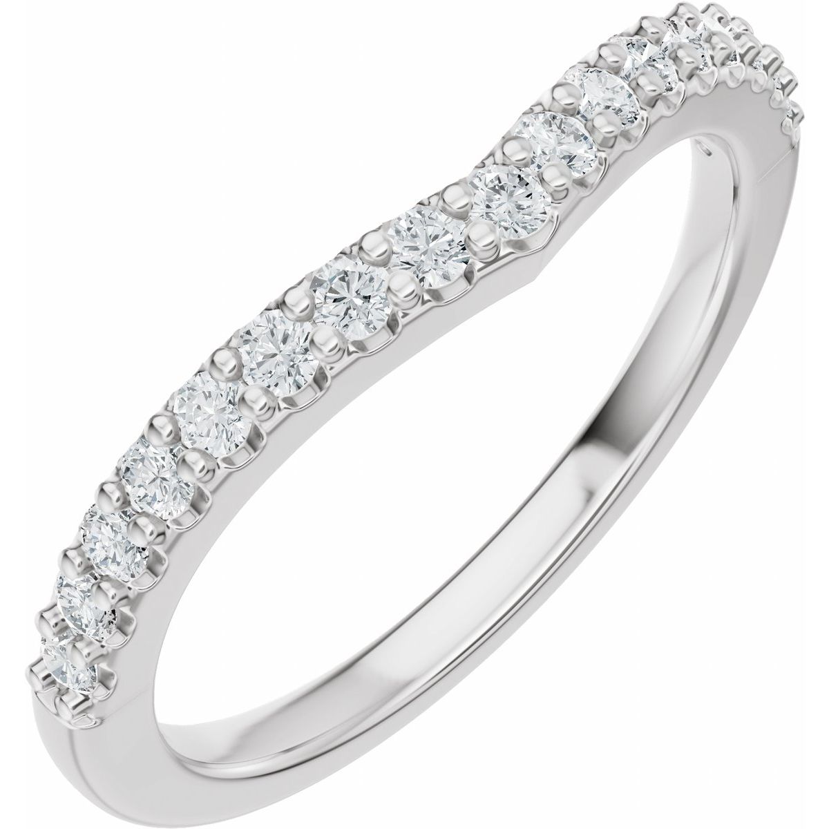 Accented Engagement Ring or Band