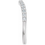 Accented Engagement Ring or Band
