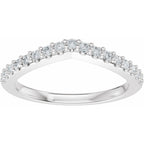 Accented Engagement Ring or Band