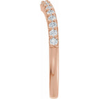 Accented Engagement Ring or Band