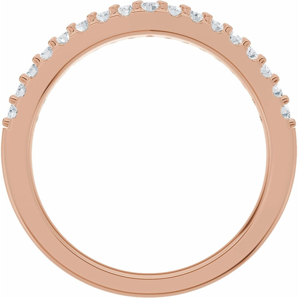 Accented Engagement Ring or Band
