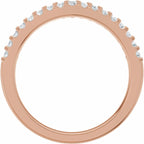 Accented Engagement Ring or Band