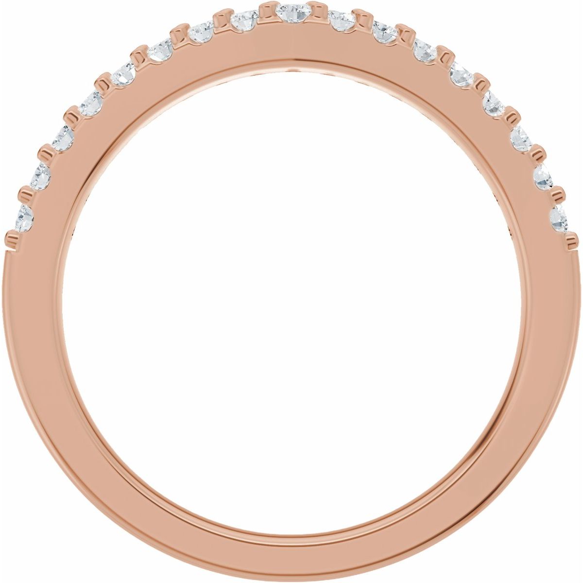 Accented Engagement Ring or Band
