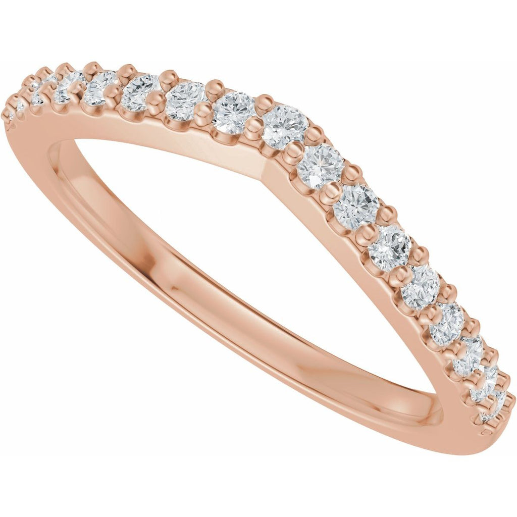Accented Engagement Ring or Band