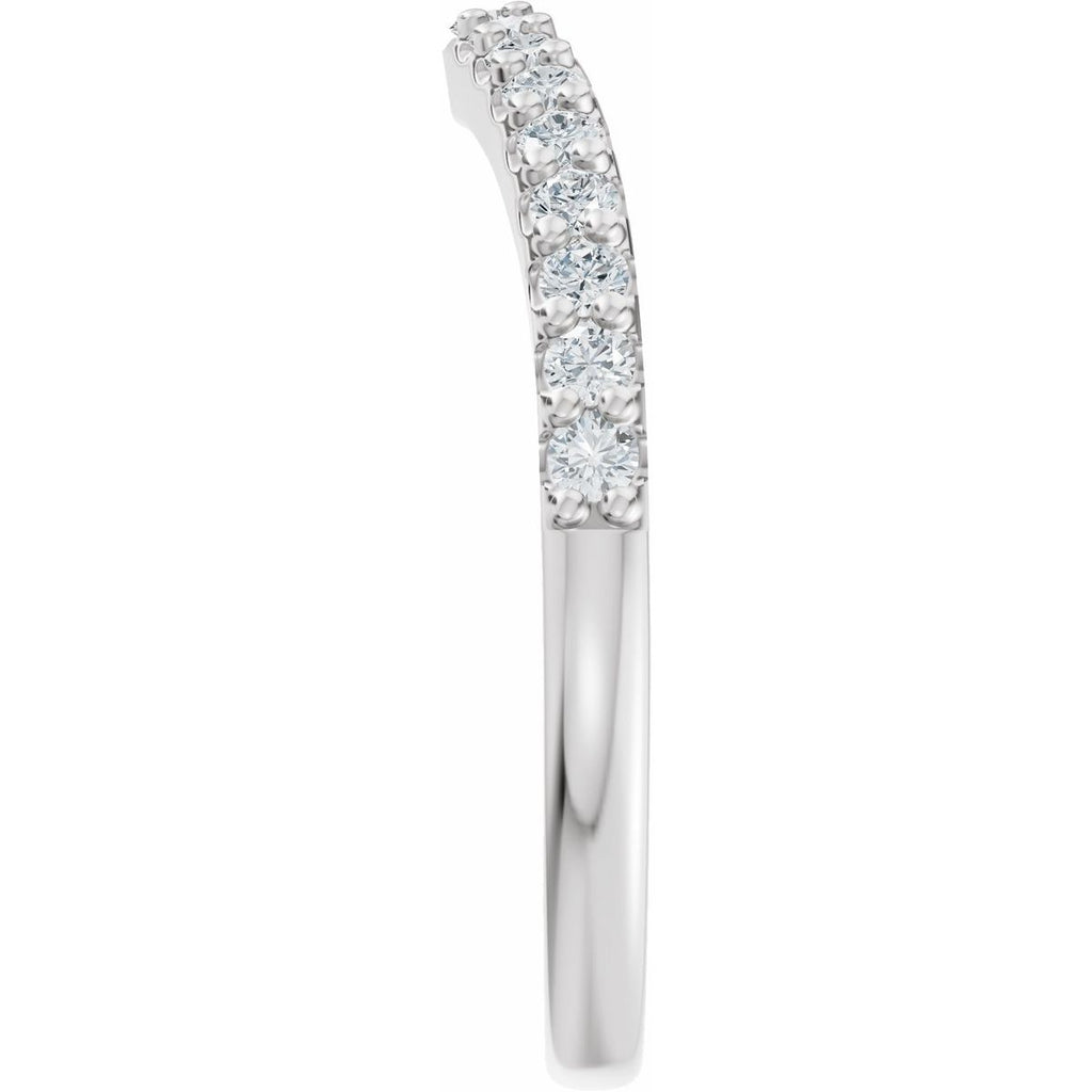 Accented Engagement Ring or Band