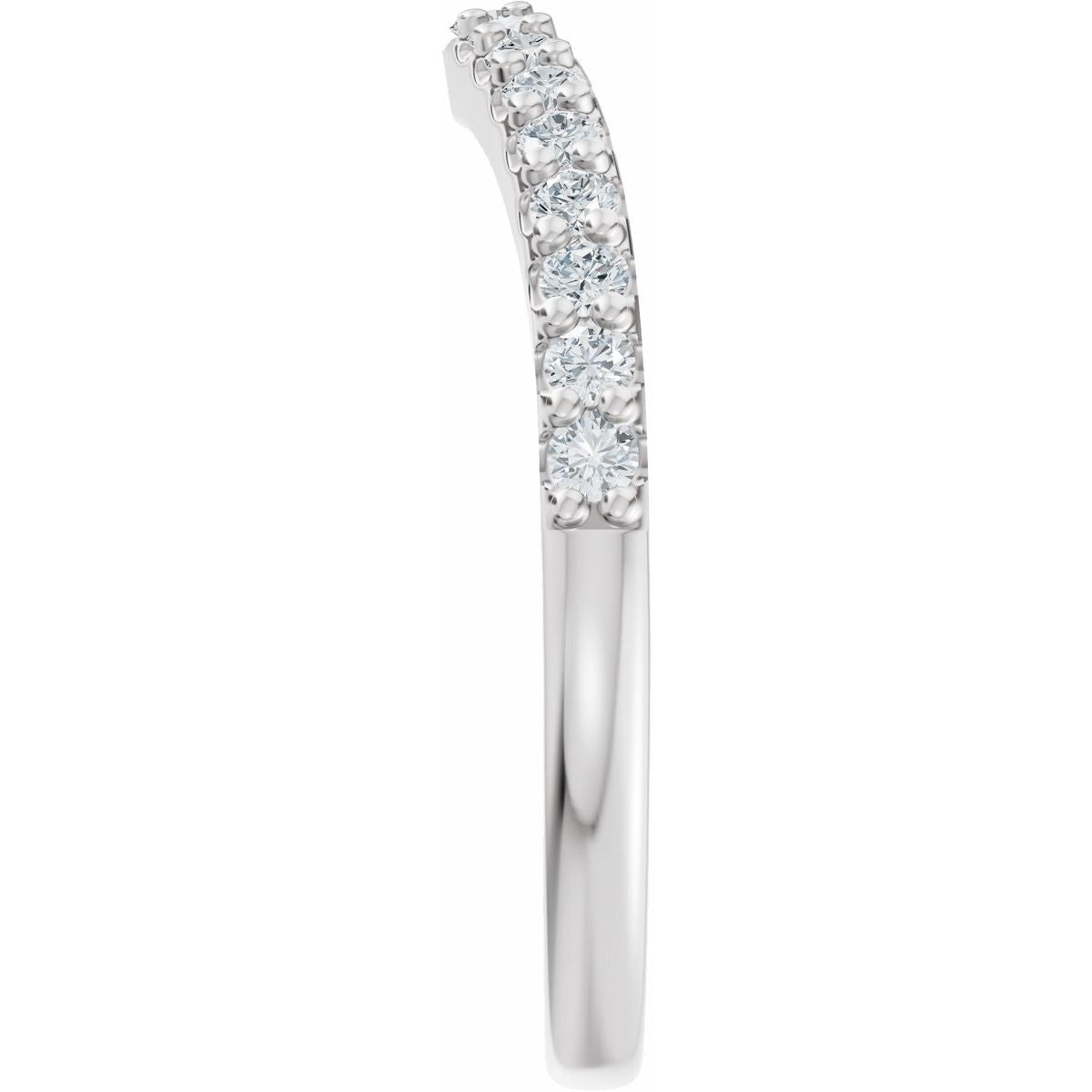 Accented Engagement Ring or Band