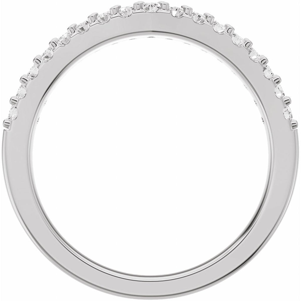 Accented Engagement Ring or Band