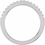 Accented Engagement Ring or Band