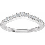 Accented Engagement Ring or Band