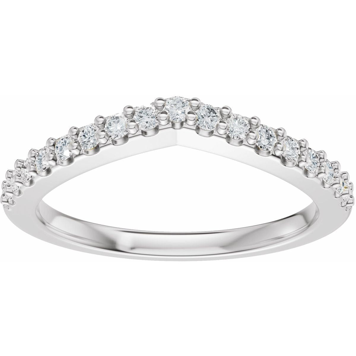 Accented Engagement Ring or Band