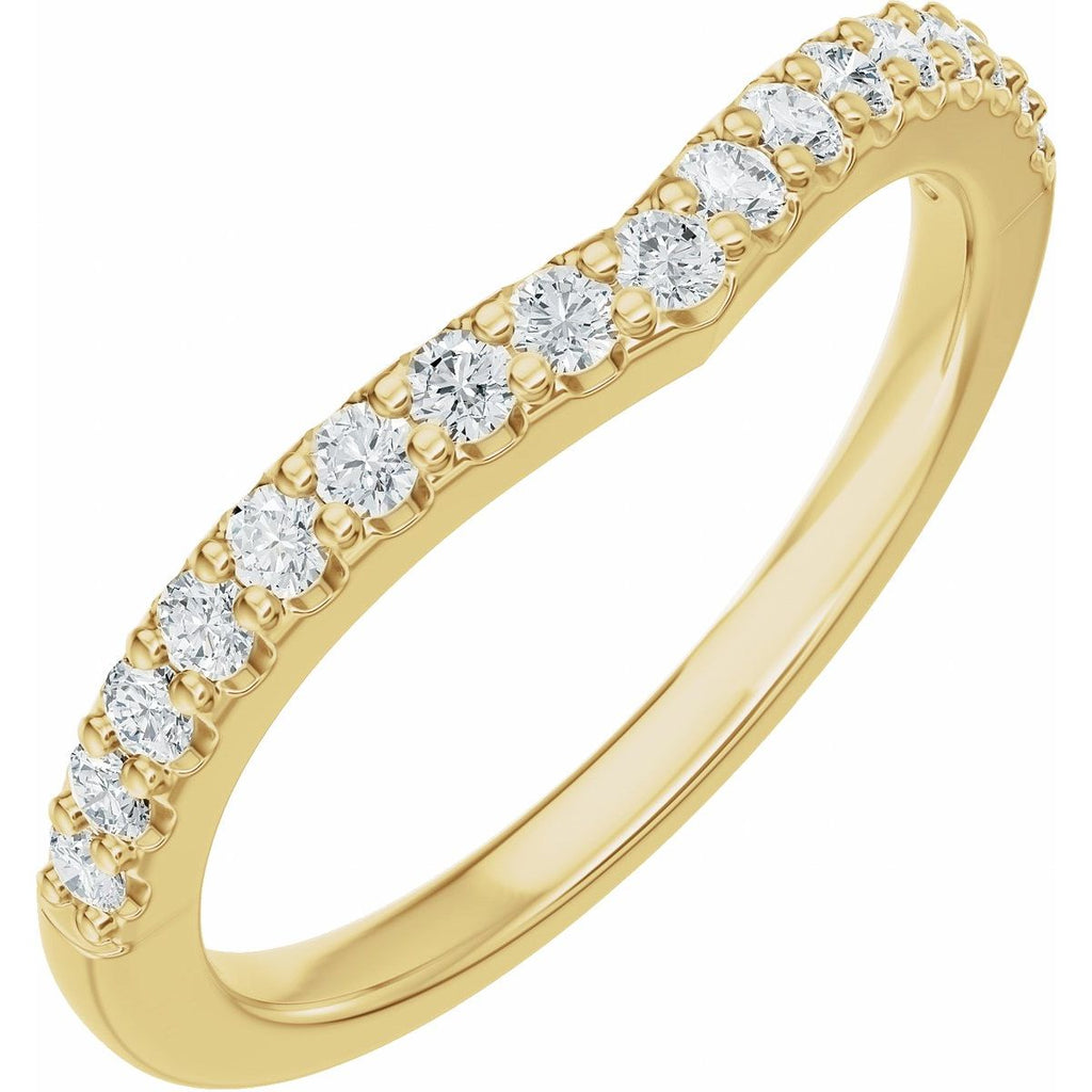 Accented Engagement Ring or Band