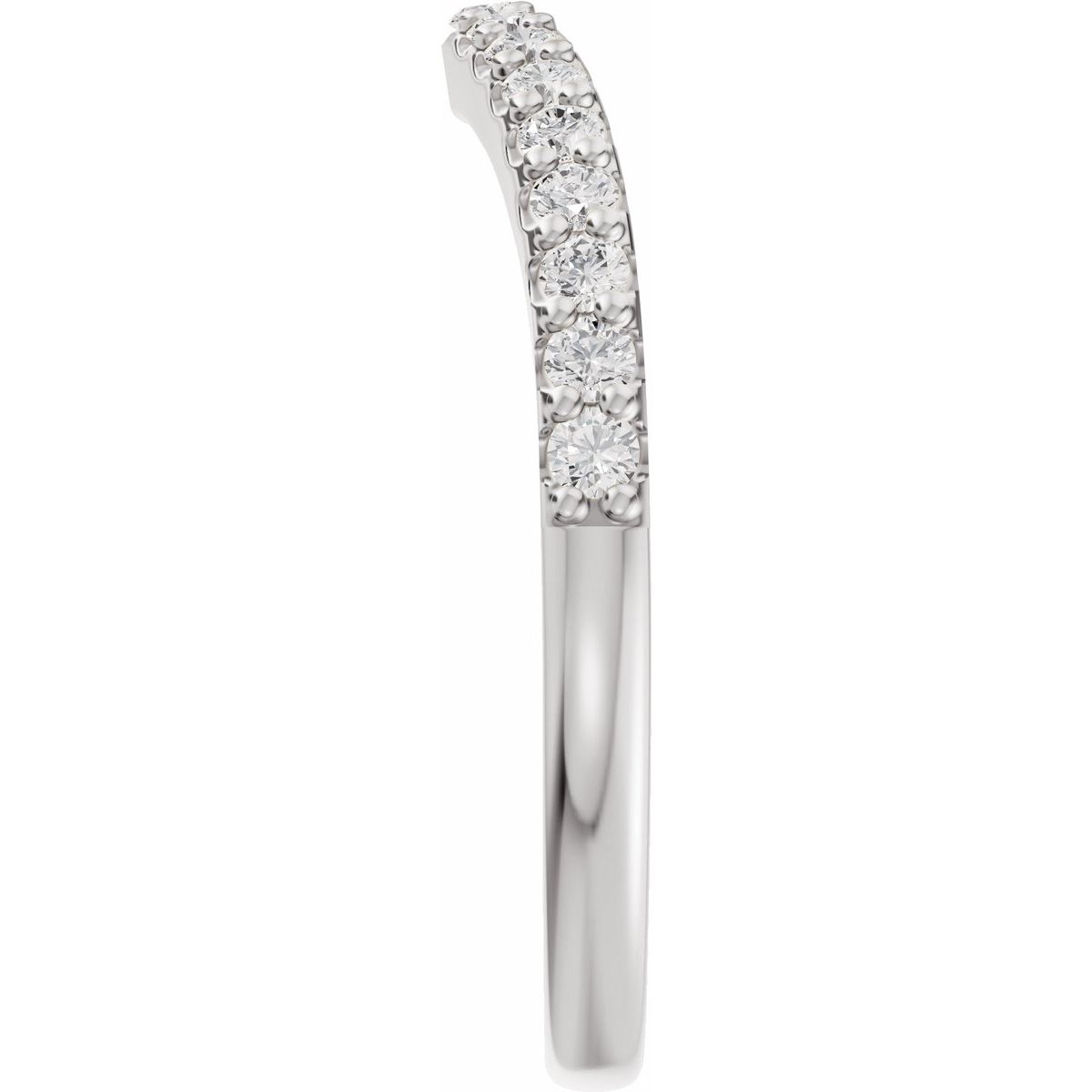 Accented Engagement Ring or Band