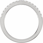 Accented Engagement Ring or Band