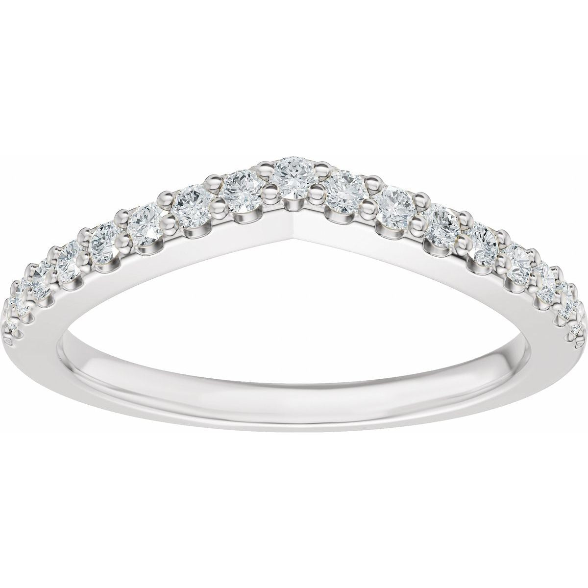 Accented Engagement Ring or Band