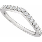 Accented Engagement Ring or Band