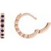 Hinged Hoop Earrings