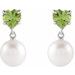 Heart & Pearl Earrings