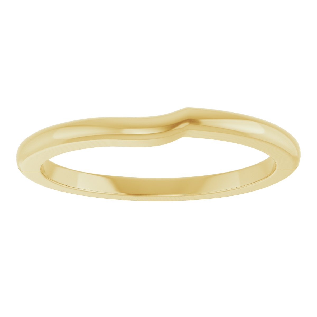 Half Bezel Solitaire Engagement Ring or Band