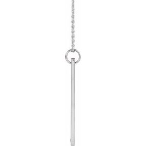 Engravable Bar Necklace or Pendant