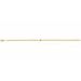 Bezel-Set Solitaire Curb Link Bracelet
