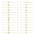 Script Initial Bracelet