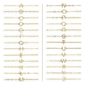 Initial Bracelet
