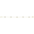 Bezel-Set Five-Station Bracelet