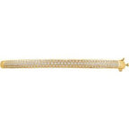Pavé-Style Bangle Bracelet