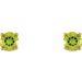 Round 4-Prong Youth Birthstone Stud Earrings