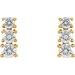 Three-Stone Earrings