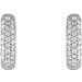 Inside-Outside Huggie Hoop Earrings