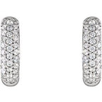Inside-Outside Huggie Hoop Earrings