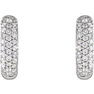 Inside-Outside Huggie Hoop Earrings