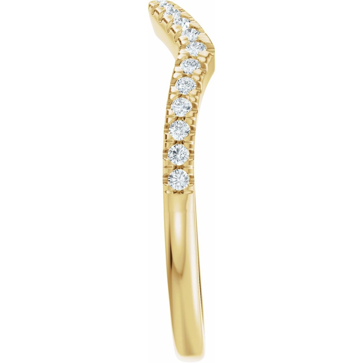 Accented Criss-Cross Engagement Ring or Band