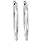 Tube Hoop Earrings