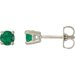 Round 4-Prong Stud Earrings