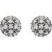 Cluster Ball Stud Earrings