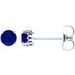 Round 4-Prong Scroll Setting® Stud Earrings