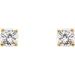 Round 4-Prong Youth Birthstone Stud Earrings
