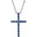 Petite Cross Necklace or Pendant