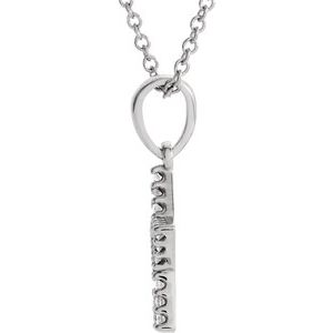Accented Petite Star Necklace