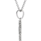 Accented Petite Star Necklace