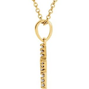 Accented Petite Star Necklace
