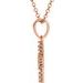 Accented Petite Star Necklace