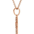 Accented Petite Star Necklace