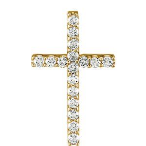 Petite Cross Necklace or Pendant