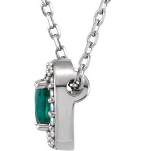 Halo-Style Necklace or Pendant