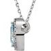 Halo-Style Necklace or Pendant